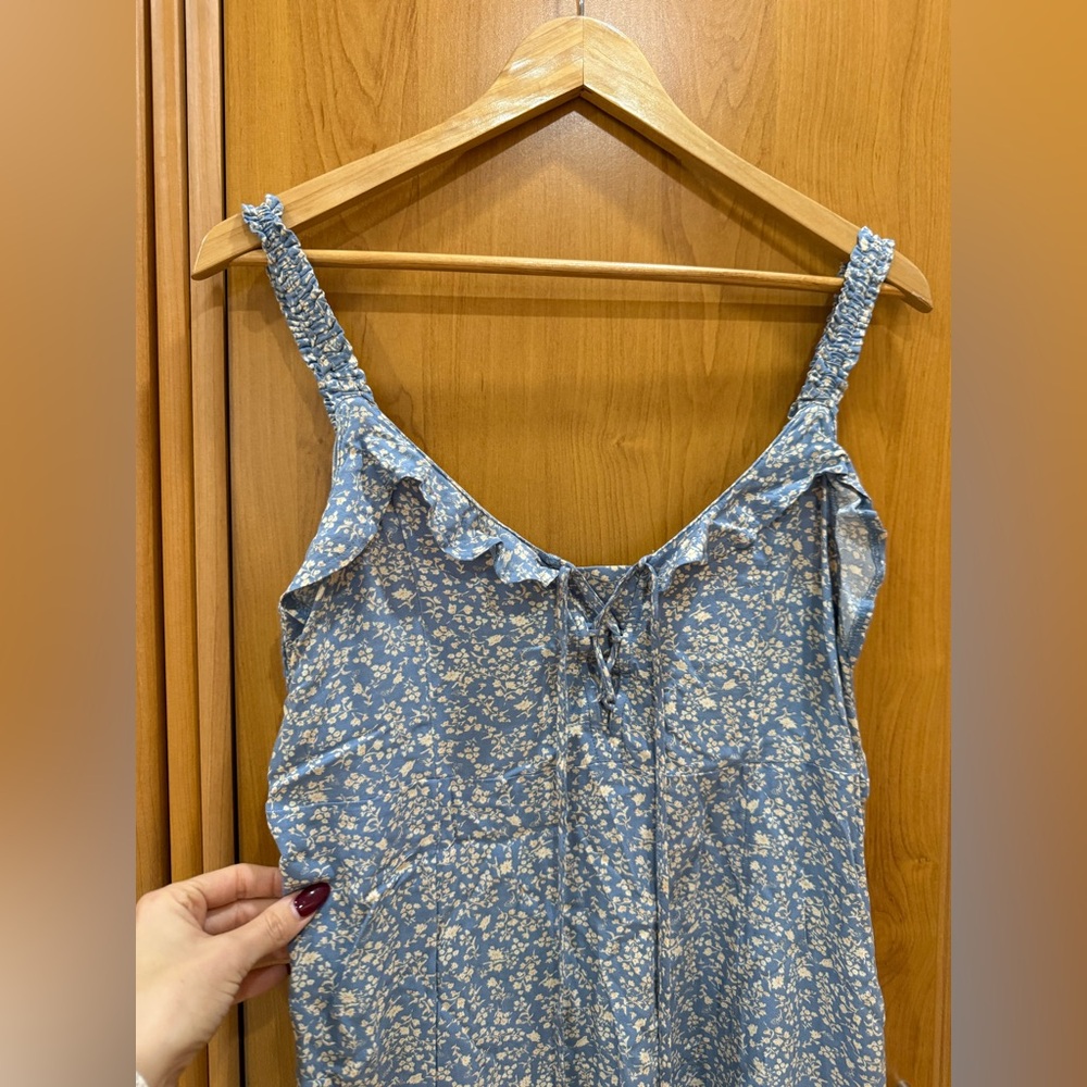 American Eagle Outfitters Blue Floral dress - Picture 4 of 10